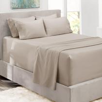 Conjunto de lençóis Hearth & Harbor Extra Deep Pocket King Size Conjunto de lençóis Hearth & Harbor Extra Deep Pocket King Size