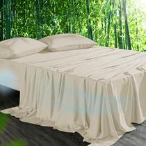 Conjunto de lençóis HOT SLEEPER SHEETS King Size Viscose Bamboo Sand Conjunto de lençóis HOT SLEEPER SHEETS King Size Viscose Bamboo Sand