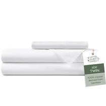 Conjunto de lençóis Hotel Sheets Direct 100% Viscose Bamboo Twin