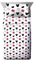 Conjunto de lençóis Jay Franco Disney Mickey Mouse Cute Faces Full Conjunto de lençóis Jay Franco Disney Mickey Mouse Cute Faces Full