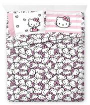 Conjunto de lençóis Jay Franco Hello Kitty Ultra-Soft Queen de 4 peças