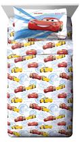 Conjunto de lençóis Jay Franco High Tech Twin 3 peças Cars Red Conjunto de lençóis Jay Franco High Tech Twin 3 peças Cars Red