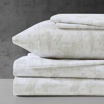 Conjunto de lençóis Kenneth Cole Super Soft Resistente a Rugas Twin