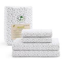 Conjunto de lençóis LANE LINEN 100% algodão orgânico tamanho duplo - Haze Grey Conjunto de lençóis LANE LINEN 100% algodão orgânico tamanho duplo - Haze Grey
