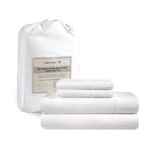 Conjunto de lençóis LANE LINEN King Size 450 fios 100% algodão