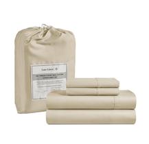 Conjunto de lençóis LANE LINEN Queen Size 450TC 100% algodão e linho Conjunto de lençóis LANE LINEN Queen Size 450TC 100% algodão e linho