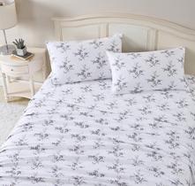Conjunto de lençóis Laura Ashley, algodão, flanela escovada, king size Conjunto de lençóis Laura Ashley, algodão, flanela escovada, king size