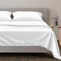 Conjunto de lençóis Mayfair Linen 100% algodão egípcio em tamanho real