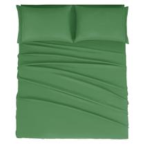 Conjunto de lençóis Mejoroom Hotel Luxury 1800 Queen Size Calla Green Conjunto de lençóis Mejoroom Hotel Luxury 1800 Queen Size Calla Green
