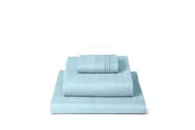 Conjunto de lençóis Mellanni Iconic Collection Twin Size Aqua
