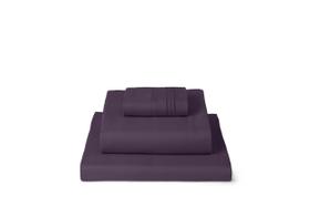 Conjunto de lençóis Mellanni Iconic Collection Twin Size Purple Conjunto de lençóis Mellanni Iconic Collection Twin Size Purple