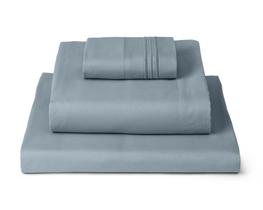 Conjunto de lençóis Mellanni Iconic Collection Twin XL Spa Blue