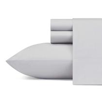 Conjunto de lençóis Nautica Full Cotton Percale Sailing Grey
