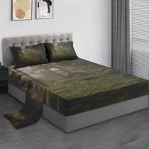 Conjunto de lençóis Pamnest Mystic Tree Forest Twin Size 3 peças Conjunto de lençóis Pamnest Mystic Tree Forest Twin Size 3 peças