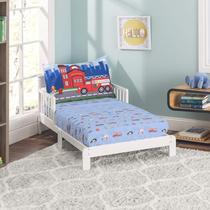 Conjunto de lençóis para cama infantil Everyday Kids Police, Fire and Rescue