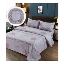 Conjunto de lençóis premium 100% algodão queen size (220x230cm) Conjunto de lençóis premium 100% algodão queen size (220x230cm)