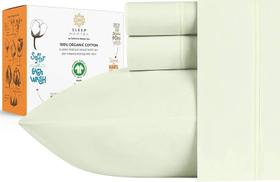 Conjunto de Lençóis Premium Sleep Mantra - 100% Algodão Orgânico