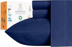 Conjunto de Lençóis Premium Sleep Mantra - 100% Algodão Orgânico