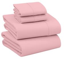 Conjunto de lençóis RUVANTI 100% algodão California King 4 peças Conjunto de lençóis RUVANTI 100% algodão California King 4 peças