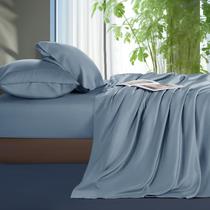 Conjunto de lençóis Shilucheng Tencel 100% eucalipto Lyocell King Size Conjunto de lençóis Shilucheng Tencel 100% eucalipto Lyocell King Size