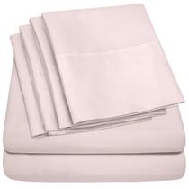 Conjunto de Lençóis Supreme Pale Pink Split King - Sweet Home Collection