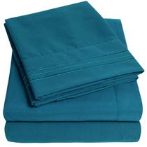 Conjunto de lençóis Sweet Home Collection 1500 Supreme Twin XL Teal