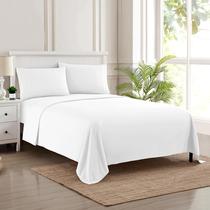 Conjunto de Lençóis Sweet Home Collection 1800 Supreme - King Size - Branco