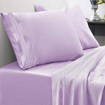 Conjunto de lençóis Sweet Home Collection 1800 Supreme Twin Lavender