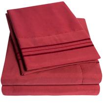 Conjunto de Lençóis Sweet Home Collection Supreme 1500 - King Size Conjunto de Lençóis Sweet Home Collection Supreme 1500 - King Size