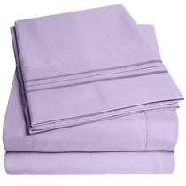 Conjunto de Lençóis Sweet Home Collection Supreme 1500 - Tamanho Full - Lavanda
