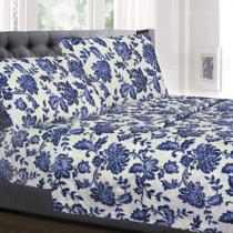Conjunto de Lençóis Sweet Home Collection Twin Tuscany 1800 Supreme