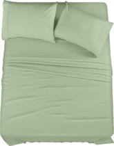 Conjunto de lençóis Utopia Bedding California King Brushed Microfiber Conjunto de lençóis Utopia Bedding California King Brushed Microfiber