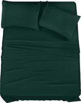 Conjunto de lençóis Utopia Bedding Queen Brushed Microfiber Emerald Conjunto de lençóis Utopia Bedding Queen Brushed Microfiber Emerald