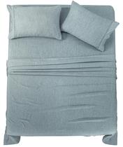 Conjunto de lençóis Utopia Bedding Queen, microfibra escovada, cinza, 4 peças Conjunto de lençóis Utopia Bedding Queen, microfibra escovada, cinza, 4 peças