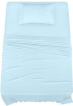 Conjunto de lençóis Utopia Bedding Twin Brushed Microfiber 3 peças Conjunto de lençóis Utopia Bedding Twin Brushed Microfiber 3 peças