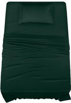 Conjunto de lençóis Utopia Bedding Twin Brushed Microfiber Emerald Conjunto de lençóis Utopia Bedding Twin Brushed Microfiber Emerald