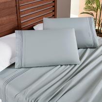 Conjunto De Lencol Casal Queen Size Cherry 04 Peças 200 Fios ALLEGRA