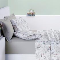 Conjunto De Lencol Casal Queen Size Selin 04 Pçs Toque Super Macio COTTON Conjunto De Lencol Casal Queen Size Selin 04 Pçs Toque Super Macio COTTON