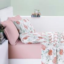 Conjunto De Lencol Casal Queen Size Selin Algodao Estampada COTTON Conjunto De Lencol Casal Queen Size Selin Algodao Estampada COTTON