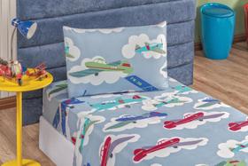 Conjunto De Lencol Solteiro 3 pçs Jogo de Cama Infantil 200 Fios Super Macio Conjunto De Lencol Solteiro 3 pçs Jogo de Cama Infantil 200 Fios Super Macio