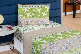 Conjunto De Lencol Solteiro 3 pçs Jogo de Cama Infantil 200 Fios Super Macio