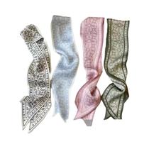 Conjunto De Lenços De Seda E Cetim Femininos 4 Peças: Faixas De Cabelo, Acessórios De Cabeça, Laços Conjunto De Lenços De Seda E Cetim Femininos 4 Peças: Faixas De Cabelo, Acessórios De Cabeça, Laços