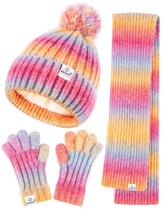 Conjunto de lenços e luvas de inverno para crianças SENPUKI