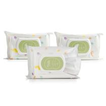 Conjunto de Lenços Umedecidos com Fragrância Mamãe e Bebê 50unidades cada Conjunto de Lenços Umedecidos com Fragrância Mamãe e Bebê 50unidades cada