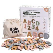 Conjunto de letras e números magnéticos Gale Tots 135 PCS