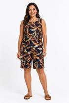 Conjunto de Liganete plus Malha Fria (BERMUDA E CAMISETA) Cor:Natureza DouradaTamanho:G