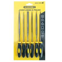 Conjunto De Limas Agulha 6 Unidades Variadas Redonda Chata Triangular Profissional Conjunto De Limas Agulha 6 Unidades Variadas Redonda Chata Triangular Profissional