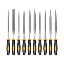 Conjunto De Limas De Precisão Em Aço De Alto Carbono Com Cabos Ergonômicos Antiderrapantes Para