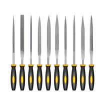 Conjunto De Limas De Precisão Em Aço De Alto Carbono Com Cabos Ergonômicos Antiderrapantes Para