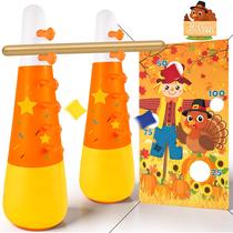 Conjunto de limbo inflável de milho doce Freesdai para jogos de festa de Halloween